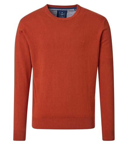 Redmond - Herren Pullover mit Rundhals-Ausschnitt (500), Größe:L, Farbe:Terra (215) Redmond - Herren Pullover mit Rundhals-Ausschnitt (500), Größe:L, Farbe:Terra (215)