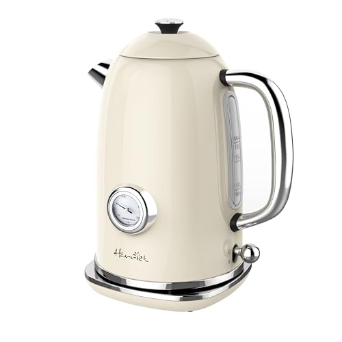 Harriet 1.8L Retro Electric Kettle with Thermometer & LED