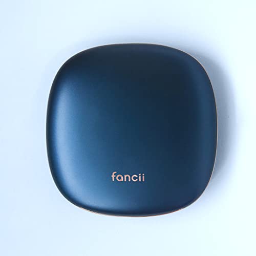 Fancii Compact Makeup Mirror with Natural LED Lights, 1x/ 10x
