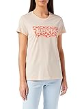 Estándar Levi\'s The tee Geo BW Fill Peach Puree Camiseta, M para Mujer