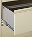Lorell 4-Drawer Lateral File, 42 by 18-5/8 by 52-1/2-Inch, Putty
