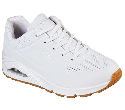 Image of Skechers Women's Uno-Stand On Air Trainers, (White Wht), 8 (41 EU)