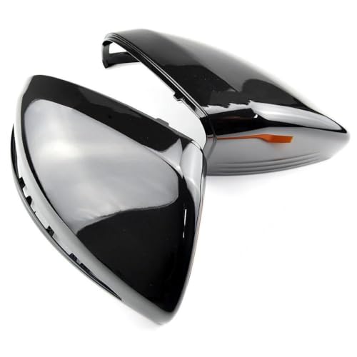 Couvercle rétroviseur Benz C W205 E W213 coque protection ABS noir brillant LHD