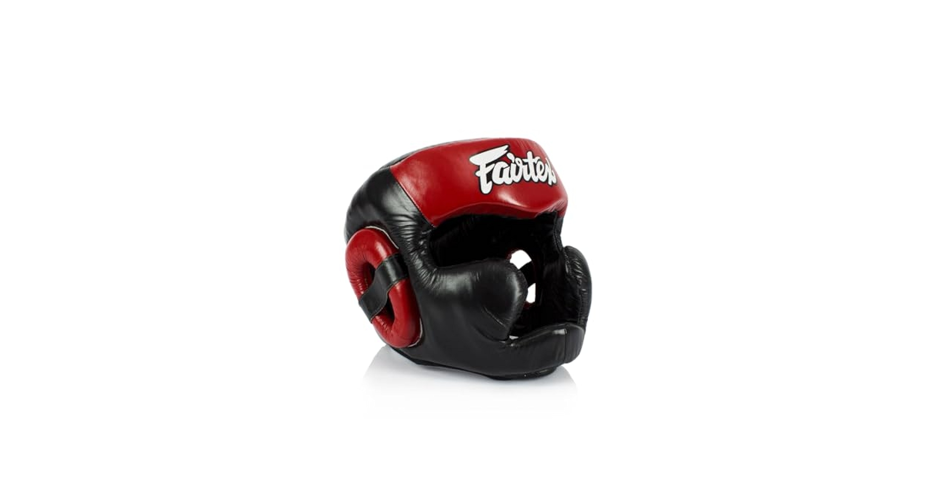 Amazon.com : Fairtex HG3 Syntek Leather Boxing Headgear