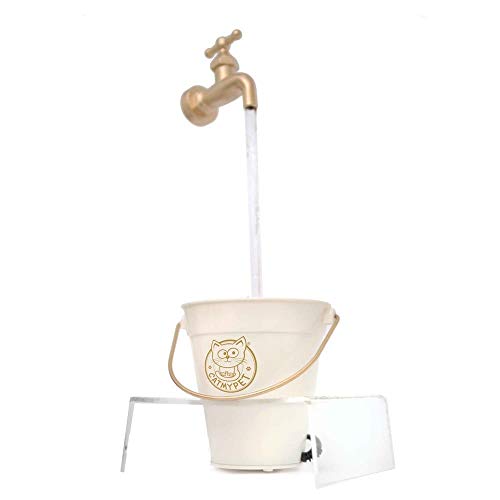 Bebedouro para Gatos - MagiCat Gold com suporte BIVOLT, CatMyPet, Branco