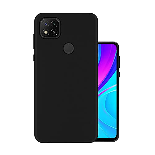 HELLO ZONE Exclusive Matte Finish Soft Back Case Cover for Redmi 9 Activ/Xiaomi Mi Redmi 9 - Black (B09K5GR9H4) Amazon Price History, Amazon Price Tracker