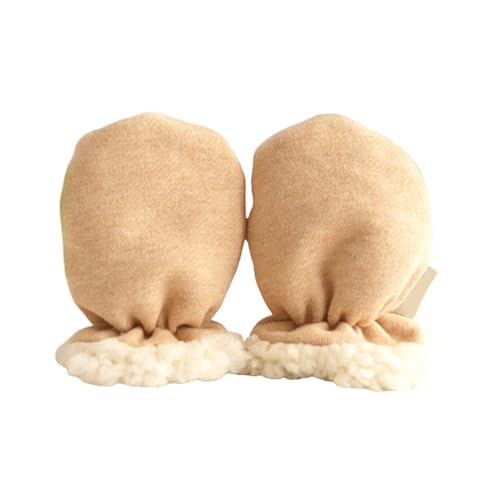CONGARTENO Warm Infant Gloves Toddler Mittens Thermal Winter Gloves Scratch-resistant Cotton One Size Soft Suitable for Boys Girls