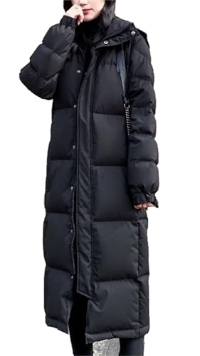 Amazon.com: YUNZSXJY Women's Winter Coat Solid Color Over-Knee