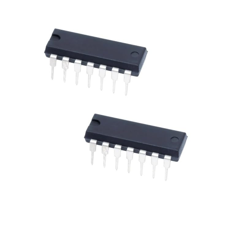 74HC32 - Quad 2 Input OR Gate IC - DIP-14 Package - Pack Of 2