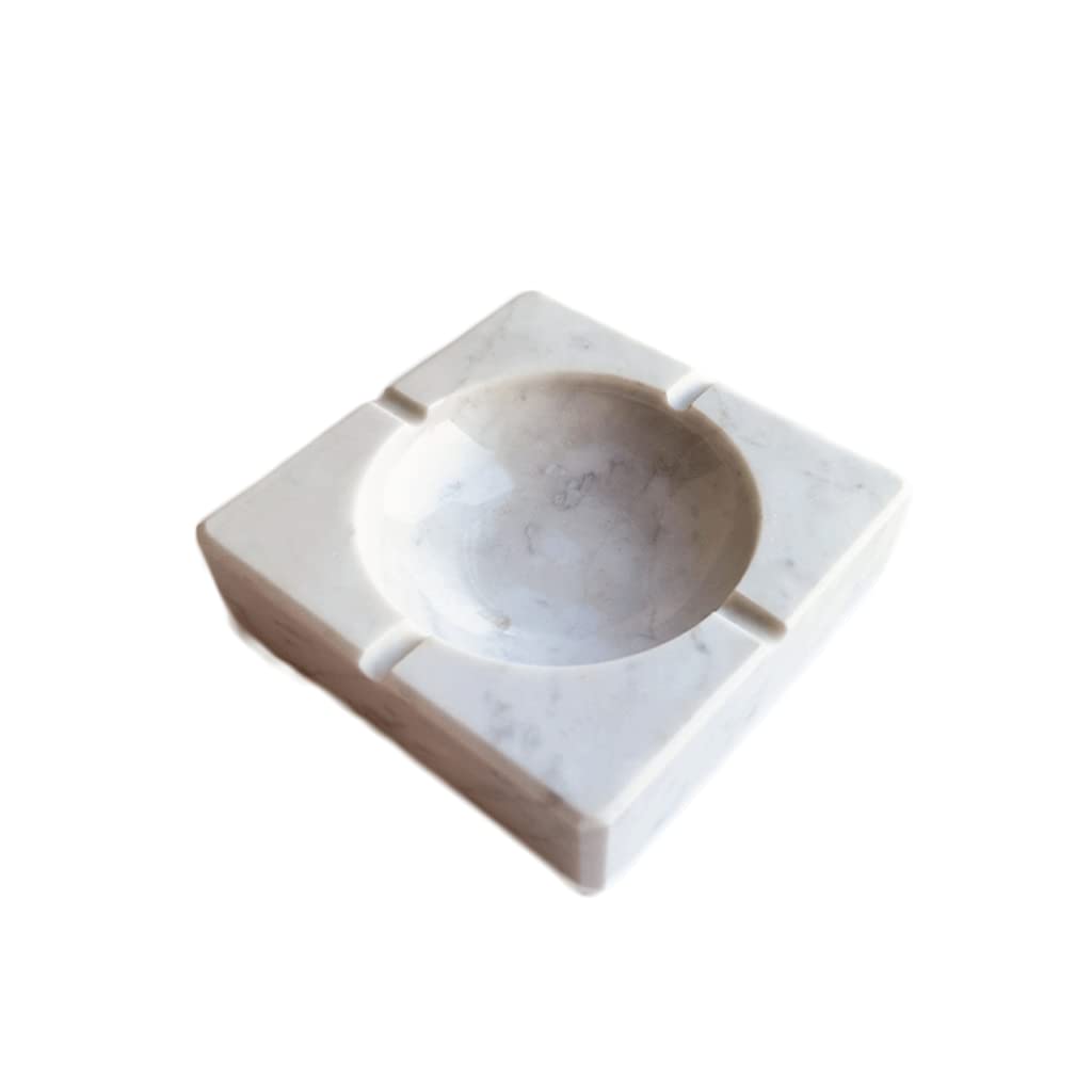 Amazon.com: BMXCY Beautifully Marble Ashtray Anti Fly ash Cigar