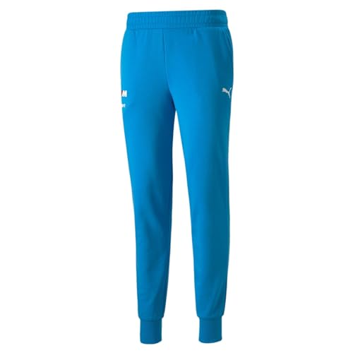 PUMA Men's Standard BMW M Motorsport Essentials Fleece Pants, Ocean Dive, Medium