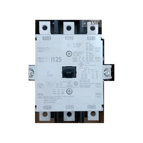 Contacteur CA S-N125 pour circuit triphasé 110V 220V