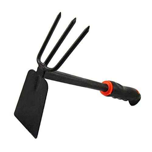 Hoe-Rake, 300mm Length, for Weeding, Breaking up compacted Soil, Practical