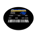 Zoom IMG-1 carta d imbarco palma di