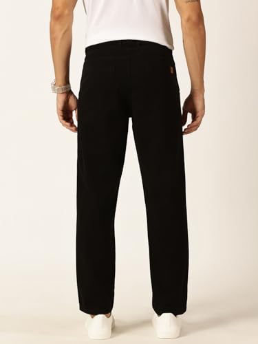 Image of Thomas Scott Men's | Solid | Light Weight | Breathable Fabric | 4 Pocket | Mid Rise | Relaxed Fit | 100% Cotton | Button Waist | Chino Trouser | Pants
