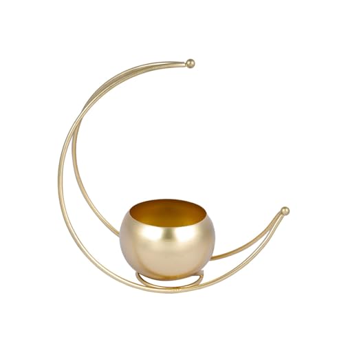 Image of CraftVatika Geometric Metal Flower Vase Diwali Gift Items for Home Decoration Tabletop, Side Table, Living Room, Home Office Decoration, Home Decorative Items, Golden 18.5 cm Height (5 Box)