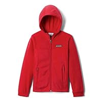 Columbia Youth Boys Steens II Fleece Hoodie, Mountain Red, Small