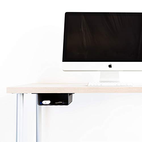 Image of Elevation Lab Elevation Shelf (2 Pack) - The Original Under Desk Storage Shelf / Organizer | for Adjustable Stand Up Desks, Workstations, Gaming, Desk Accessories