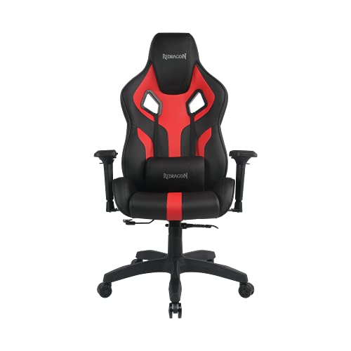 Redragon Capricornus C502 BR Silla Gamer Color Negro y Rojo