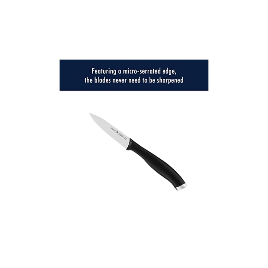 HENCKELS Silvercap Knife Block Set, 16, Brown