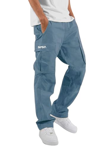 Image of DEEMOON Men's Cargo Pants Outdoor Hiking Multi-Pocket Utility Long Trousers | Men's Cargo