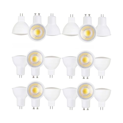 Ampoule LED COB GU10 7W blanche froid pour spot en lot de 15