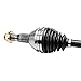 Detroit Axle - Front Right CV Axle for Chevy Impala Venture Monte Carlo Pontiac Grand Prix Buick LaCrosse Regal Allure Century Olds Silhouette Intrigue, Passenger Side CV Axle Shaft Replacement