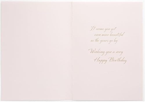 Miniatura 3 de NIQUEA.D Tarjeta de Feliz Cumpleaños, Flores y Mariposas Hermanas (NB-0023), (5" x 7") Vertical