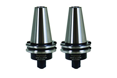 Tegara CAT40 1/8 in x 2.25 in. End Mill Tool Holder 2 pcs 202-7433-2 P[