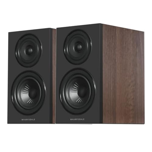 Wharfedale Diamond 12.1i Paire d'enceintes d'étagère Noyer