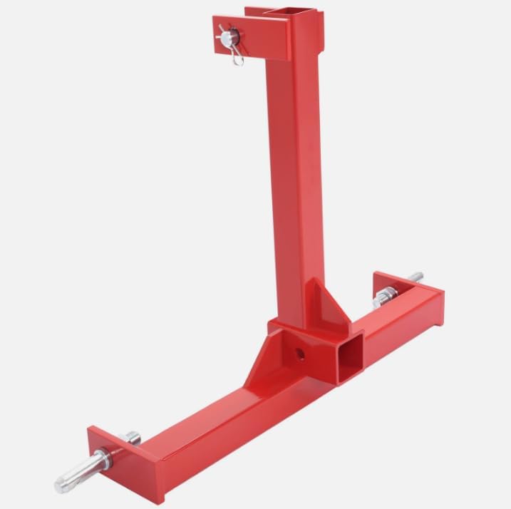 3 Point 2" Receiver Trailer Tow Hitch Category 1 Tractor Drawbar Attachment，Replacement for OEM