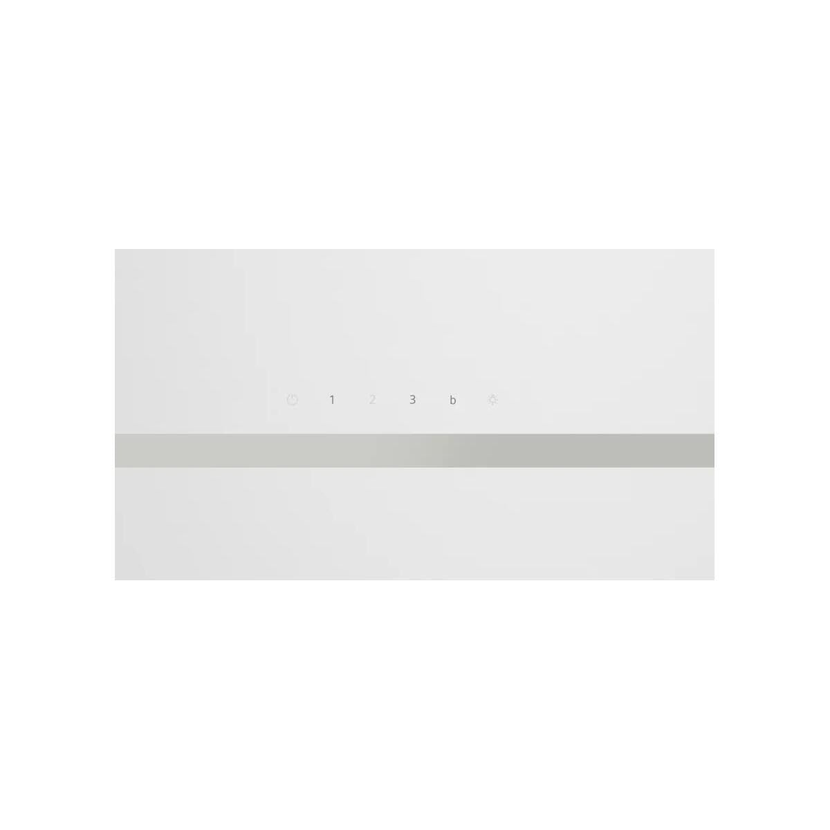 Siemens LC65KDK20 iQ100 Hotte aspirante murale 60 cm de large, niveau intensif, éclairage LED, touchControl, filtre à graisse métallique, blanc