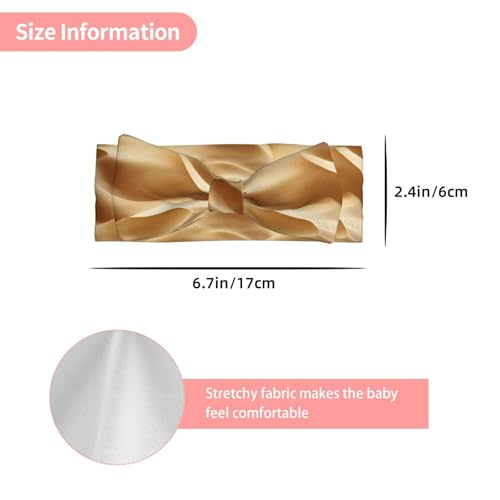 Novelty Sand Dune Texture Baby Girl Bows And Headbands 6-12 Months For Baby Girls Newborn Infant Toddlers3