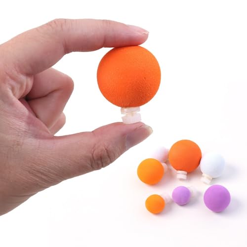 12 piezas bolas flotantes EVA 24mm para pesca con mosca miniatura 5