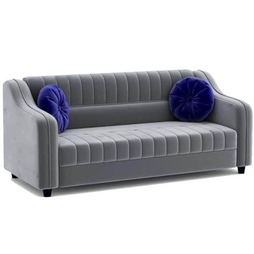 Image of Sleepify Jack 3 Seater Sofa Set (Grey)