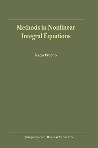 Methods in Nonlinear Integral Equations view 2