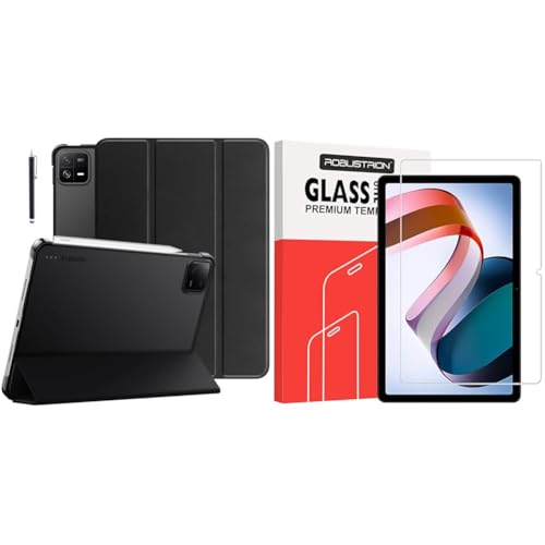 Image of Robustrion Cover for Xiaomi Mi Pad 6 Case Cover 11 inch Flip Stand Cover with Transparent Back for X