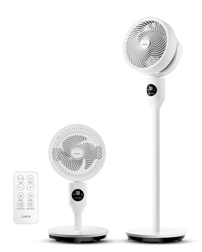 Candy Standing Fan for Bedroom, 3 Heights...