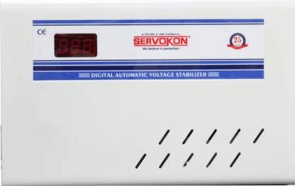 Image of Servokon SK 415A Digital Voltage Stabilizer for Split & Window /Inverter AC Upto 1.5 Ton AC (150-280V)