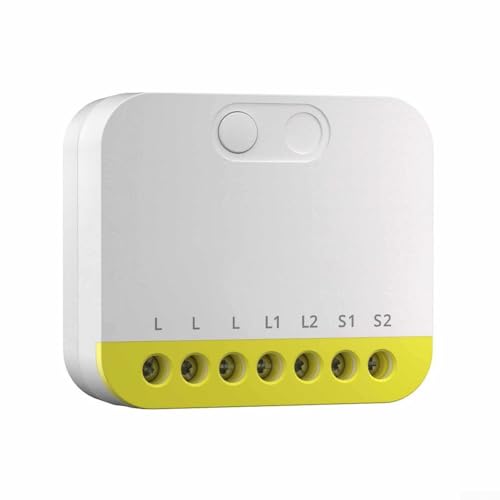 Zigbee Smart Switch 2 interrupteurs connectés micromodule encastrable 100-240V - 3