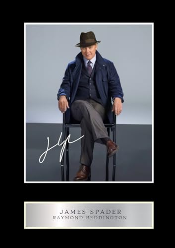 James Spader Raymond Reddington Pre Printed Signature Signed Mounted Photo Display #1 Printed Autograph Picture 10x8 Inch Mount