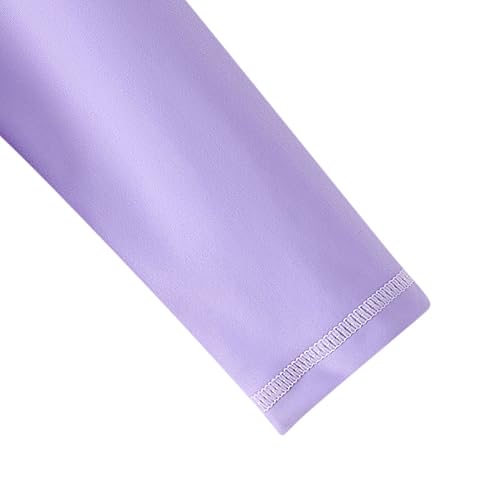 Image of Girls Swimsuit Long Sleeve Rash Guards Swim Suit 4-12Y
