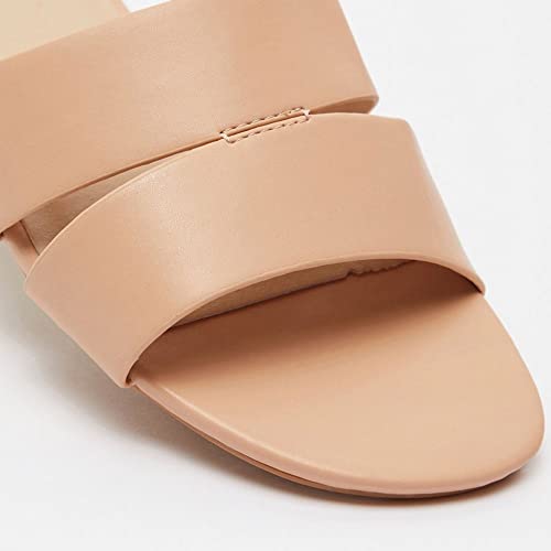 Image of shoexpress womens Open-toe Slip-on Flat Sandals Flat Sandal