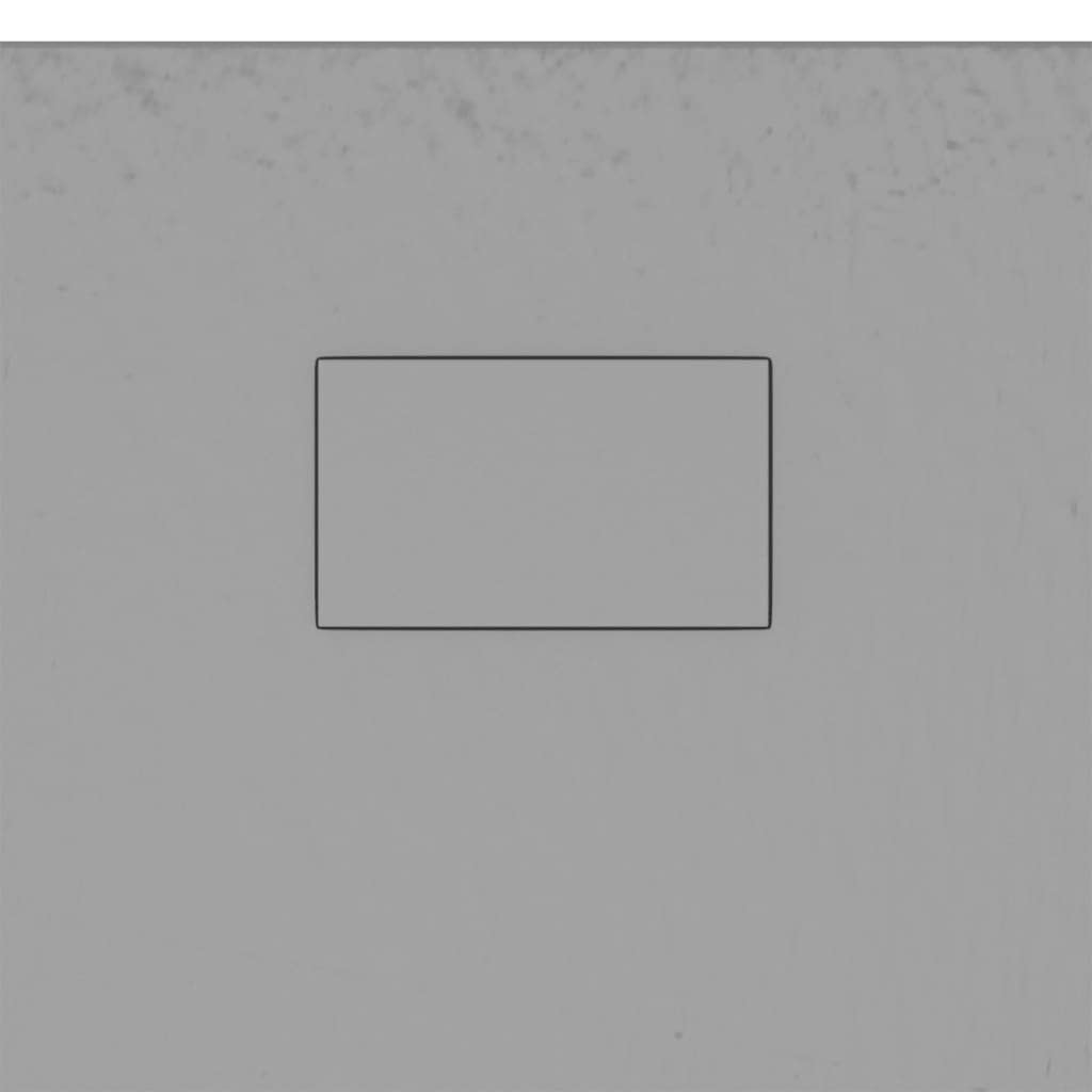 INLIFE Plato de ducha SMC gris 100 x 80 cm, 12,9 kg, 148935