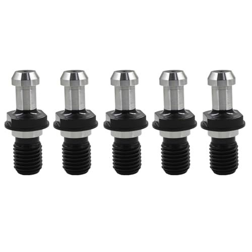 TJHSM CAT50 90° Coolant Pull Stud Retention Knob 5 pcs Replacement Part for Machine Tool Machining