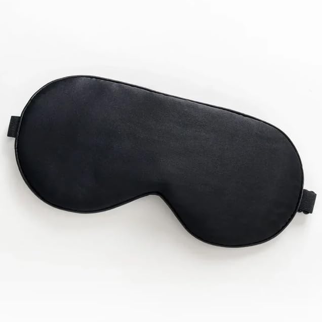 Kandid Silk Eye Mask - The Ideal Blindfold, Adjustable Strap Super-Smooth Soft Sleep Eye M...