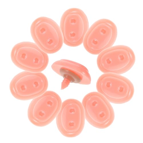 ERINGOGO 30 Juegos De Accesorios para Nariz De Cerdo Nariz De Cerdo para Muñecas De Bricolaje Nariz De Cerdo De Bricolaje para Manualidades De Muñecas Decoración De Nariz De Cerdo