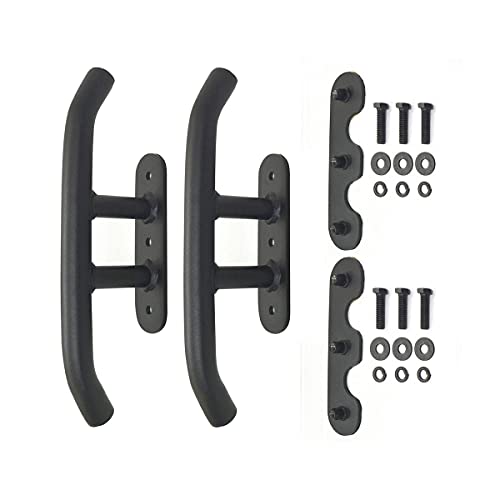 Go Rhino XRS Reel Handles (Pair) | Mild Steel, Textured Black | 5950100T | Fits The Go Rhino XRS Overlanding Xtreme Rack for Mid/Full-Sized Trucks (5950000T, 5951000T, 5952000T)