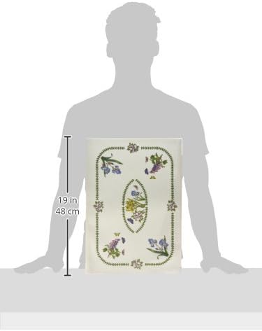 Miniatura 3 de Avanti Linens Botanic Garden - Juego de 4 manteles individuales, color marfil