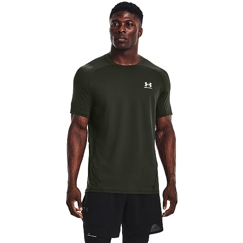 Image of Under Armour Men's UA HG Armour Comp SS Short Sleeve Functional Shirt Quick Dry T-Shirt with Compression Fit
